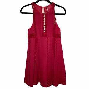 Free People Red Dress with Pockets Size 4